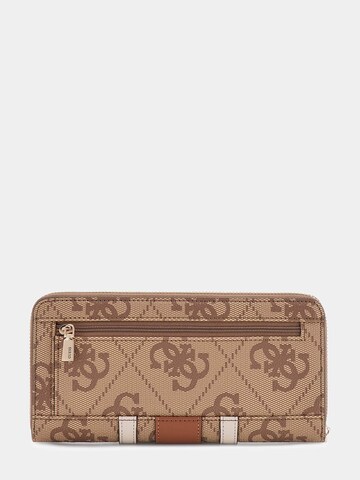 GUESS Portemonnaie 'Erenia' in Beige
