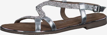 MARCO TOZZI Sandals '28143' in Silver: front