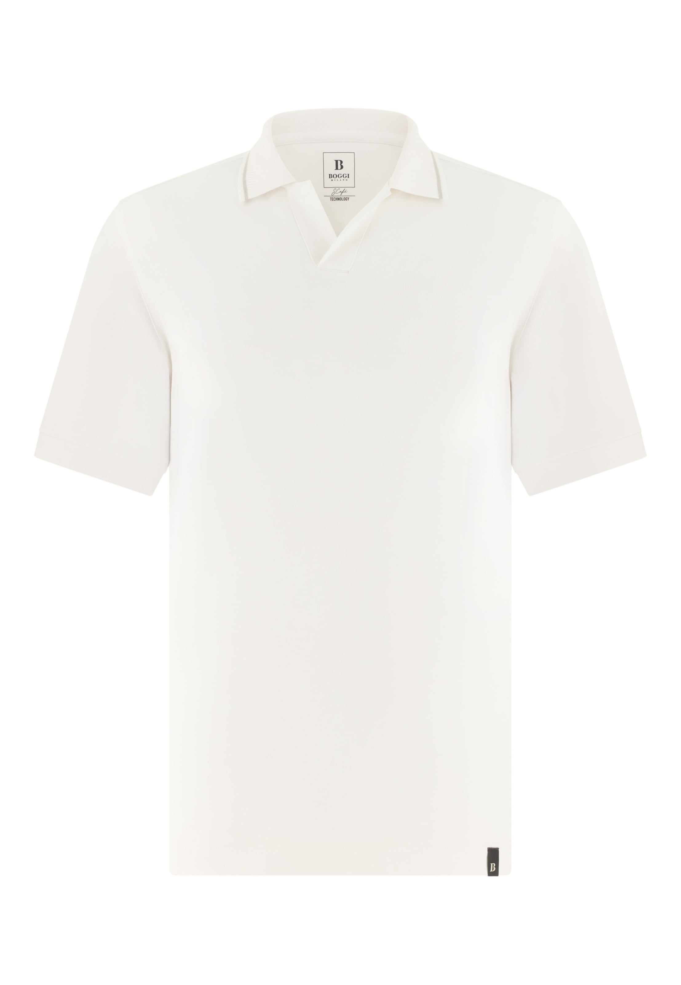 Boggi Milano Shirt in Wit: voorkant