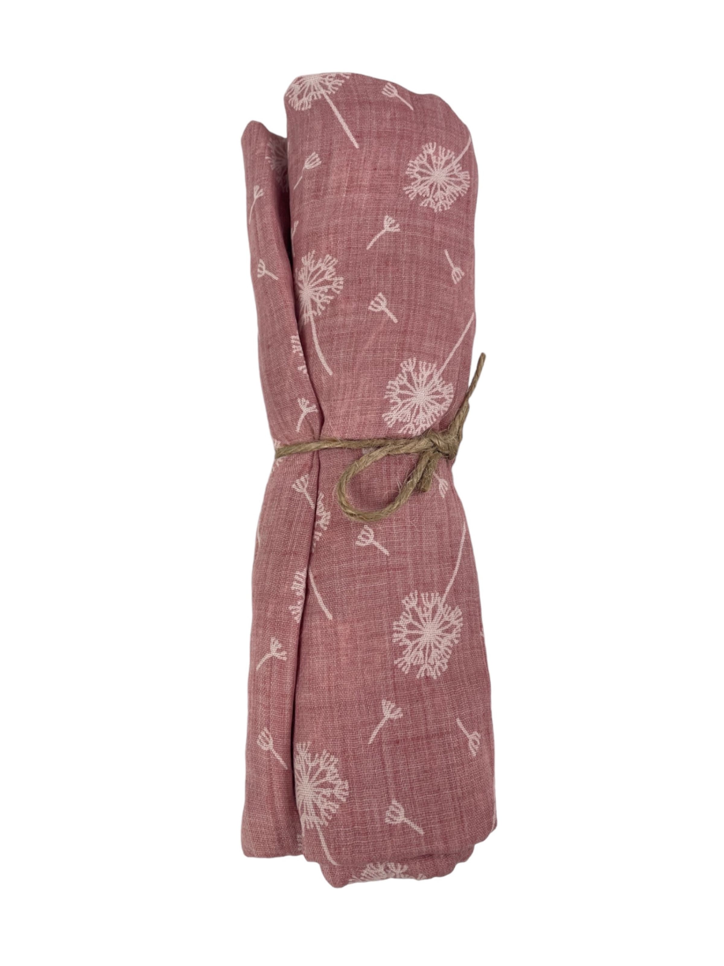 Kumixi Loop scarf 'Löwenzahn' in Pink: front