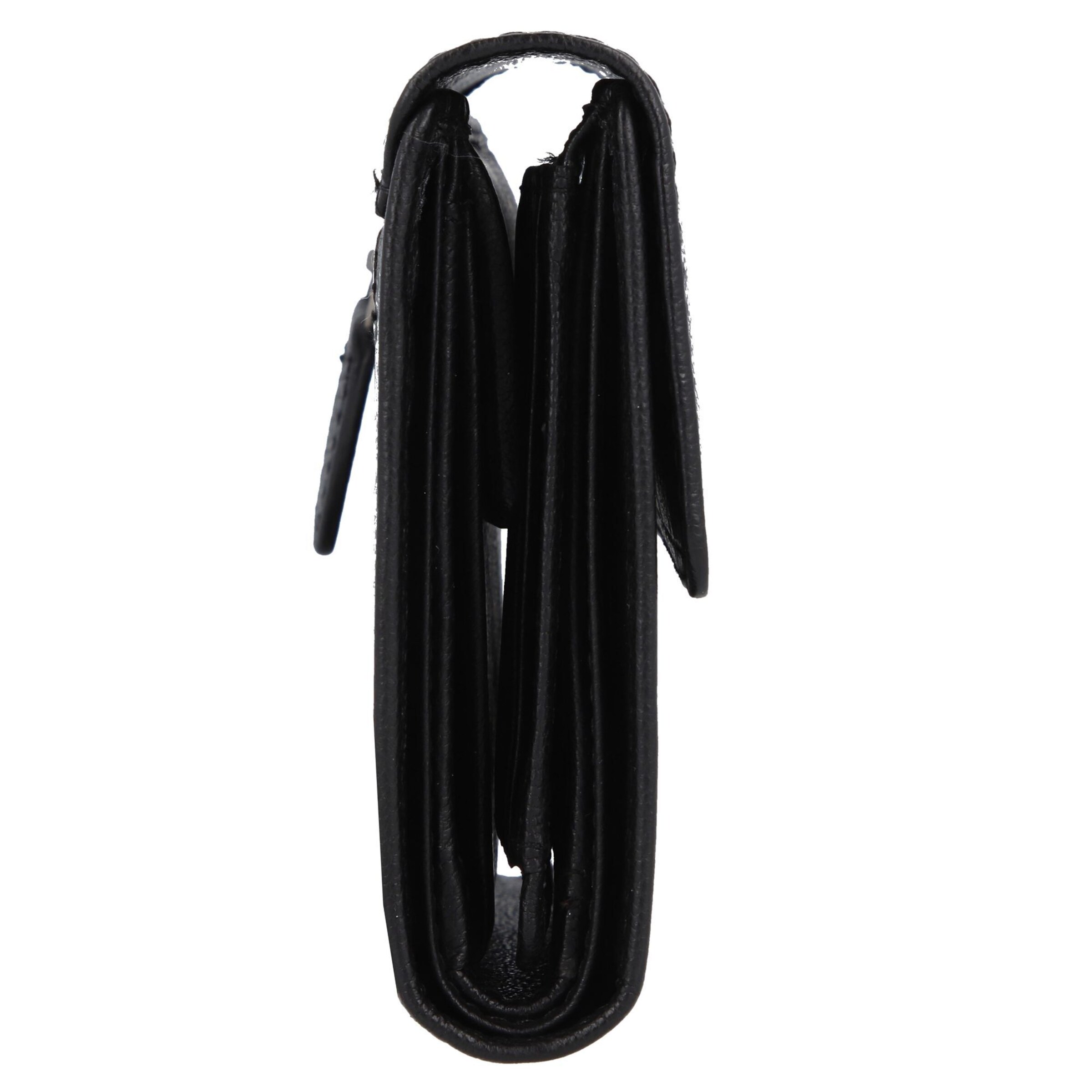 Braun Büffel Wallet 'Anna' in Black