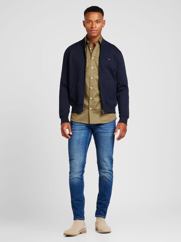 SELECTED Slim Fit Hemd 'SLHETHAN' in Grün