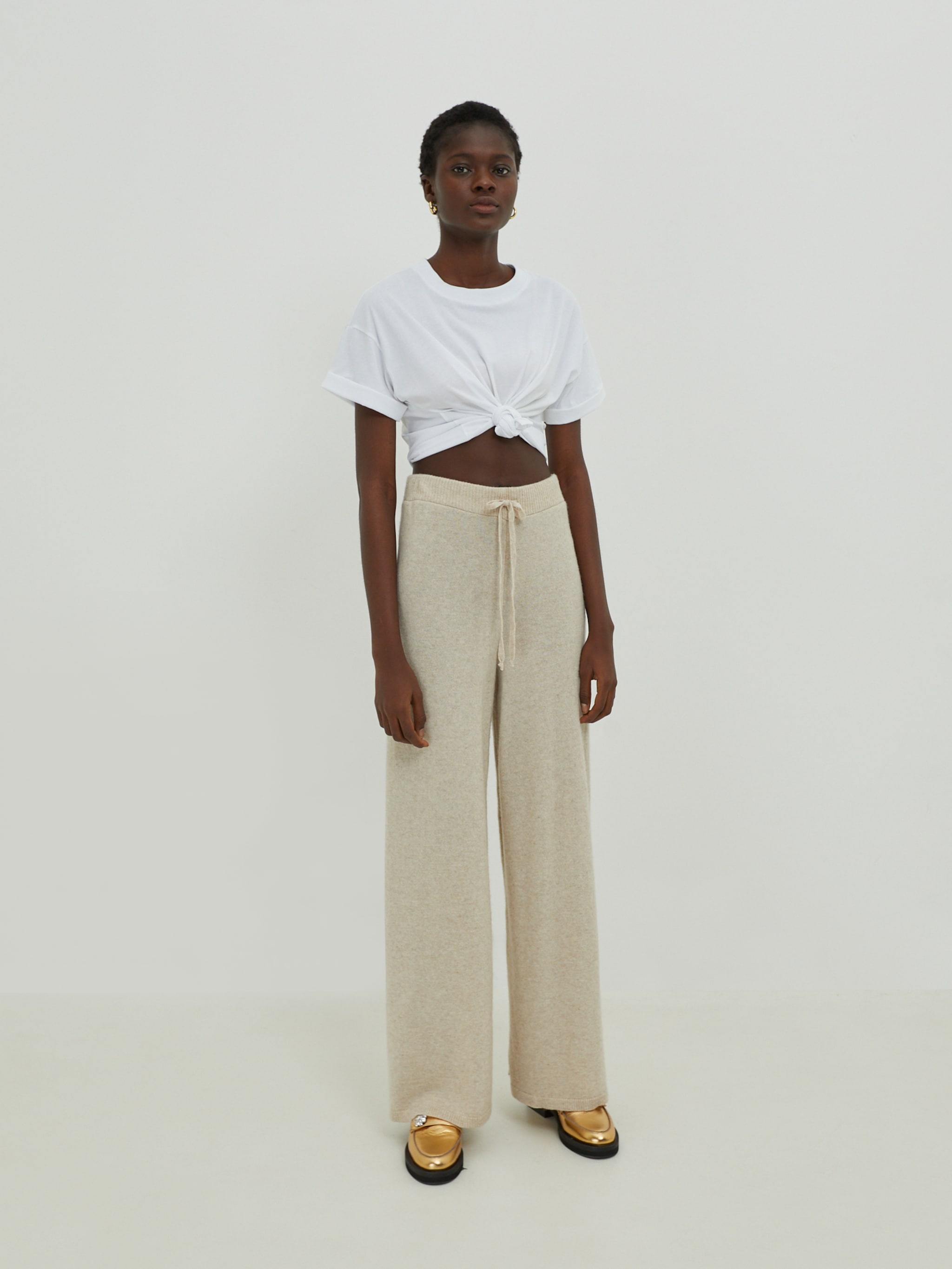 EDITED Produits Pantalon 'Jimena' beige