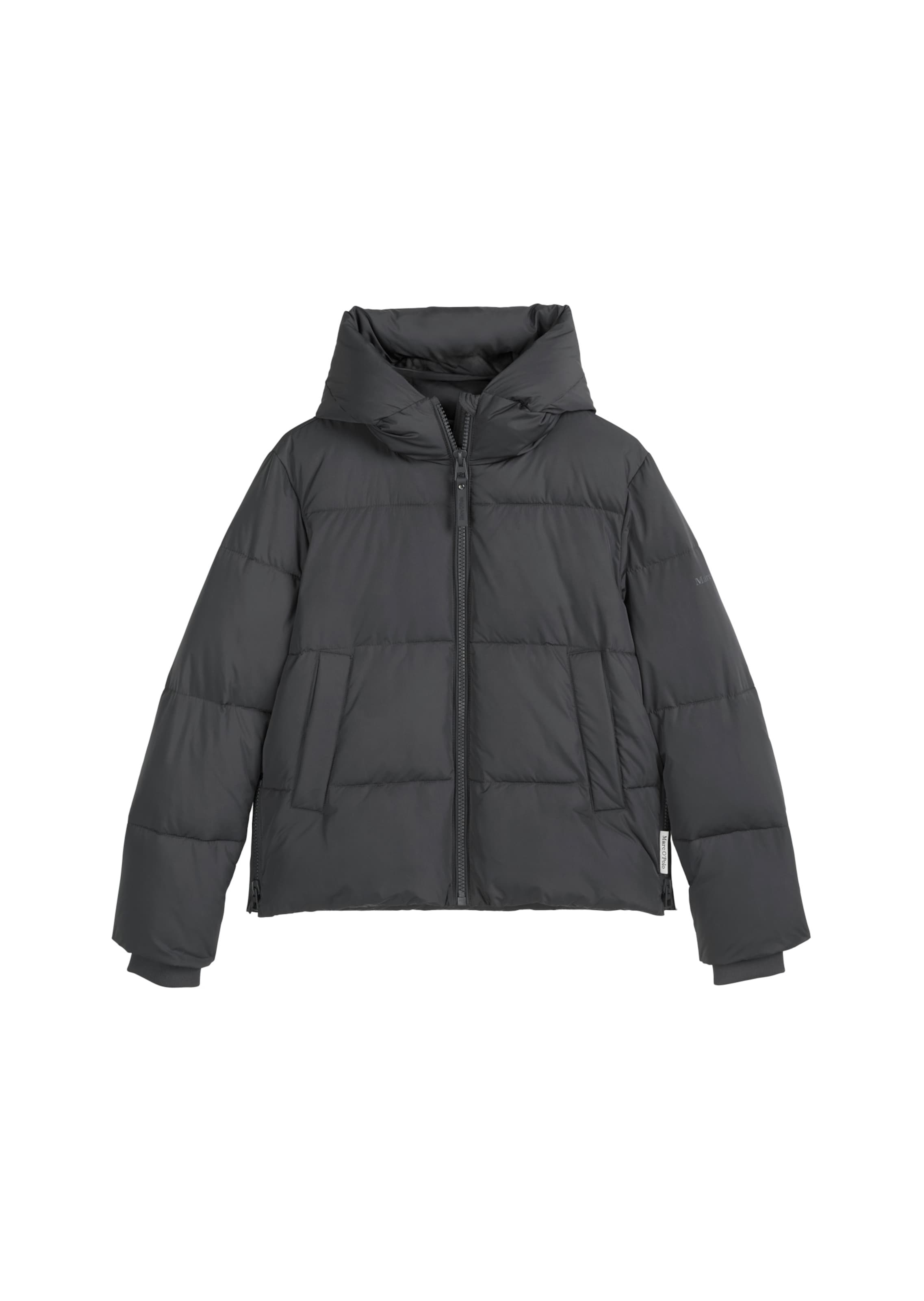 Marc O'Polo Winterjas in Grijs: voorkant