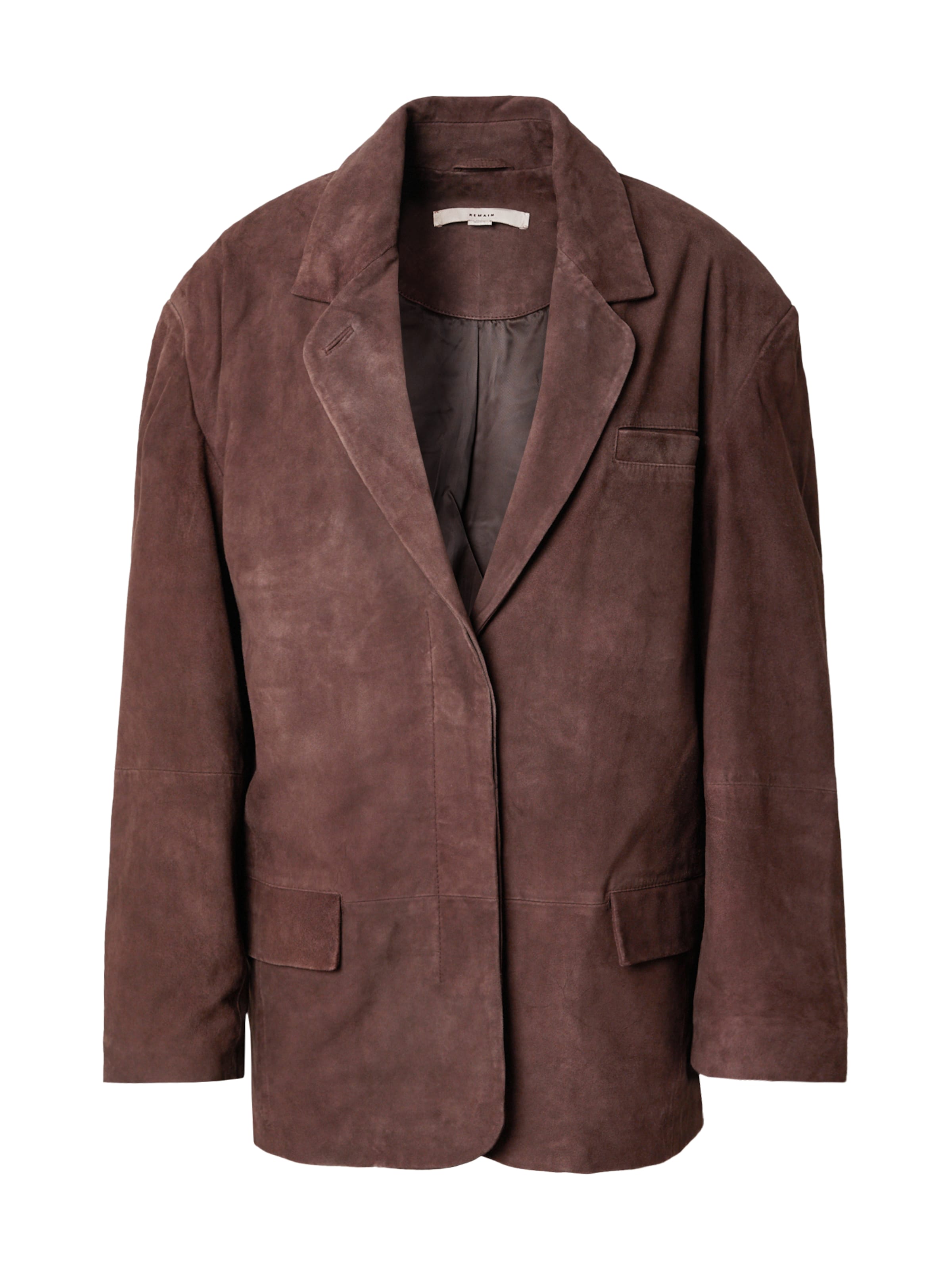 REMAIN Blejzer - Hnedá: predná strana