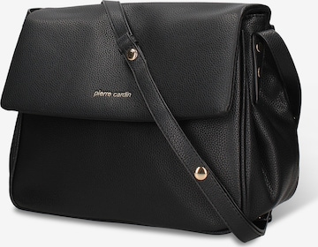 Borsa a spalla di PIERRE CARDIN in nero: frontale