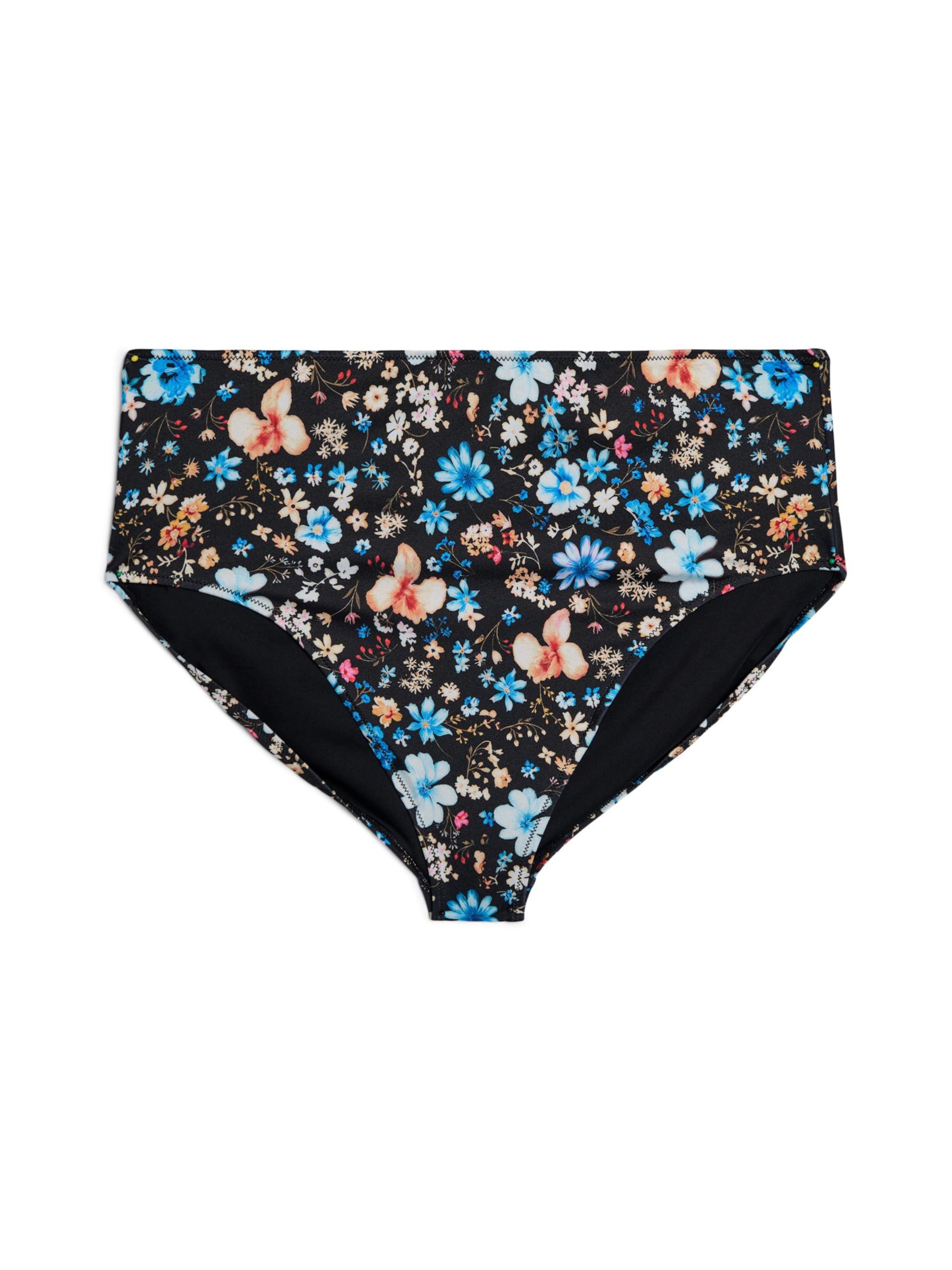 Swim by Zizzi Долнище на бански тип бикини 'Caanne' в синьо: отпред