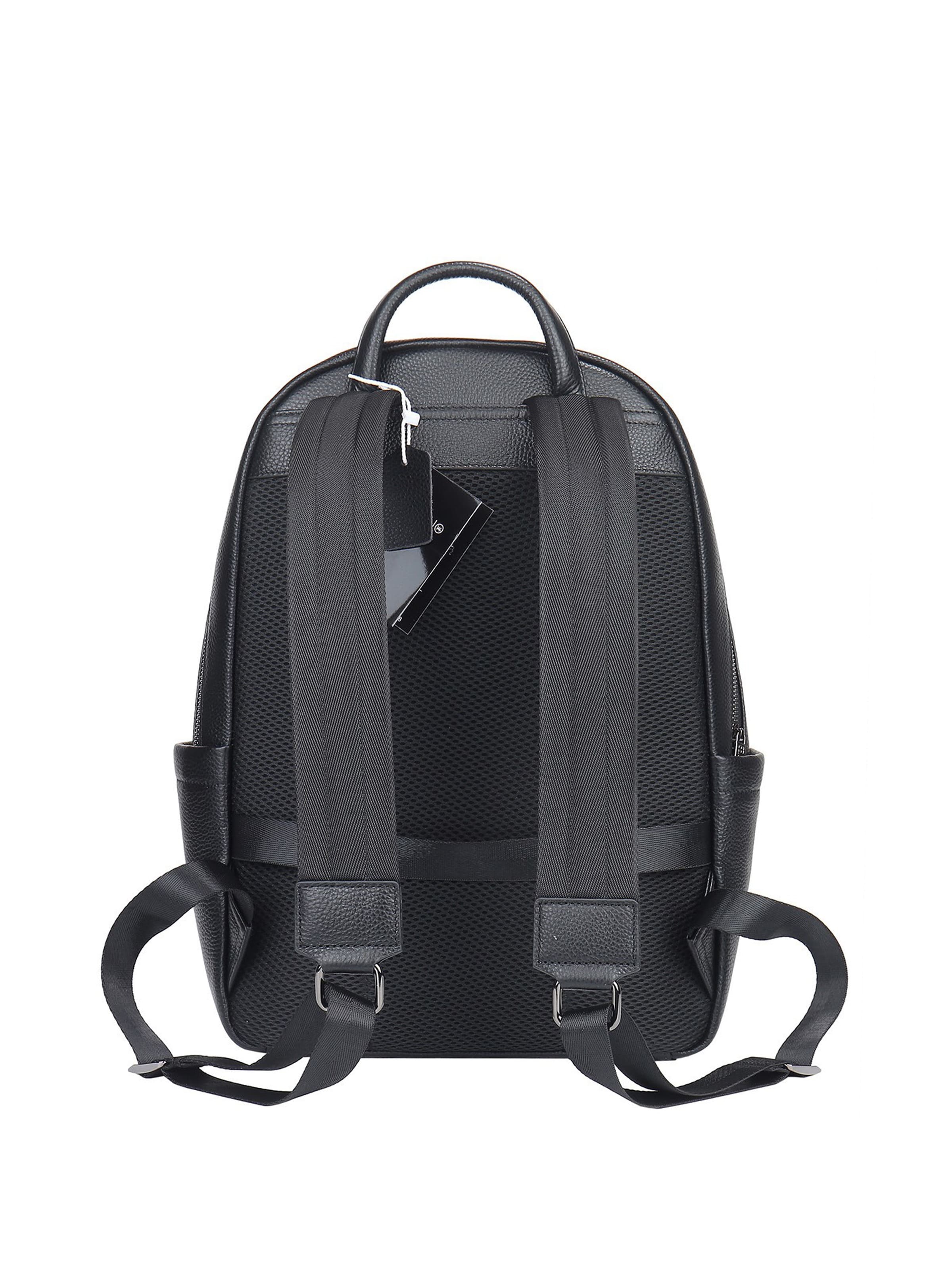 Zaino 'Zaino B Cavalli Vera Pelle - Chiusura Zip, Tasche Multiple, Manico Pelle' di B. Cavalli in nero