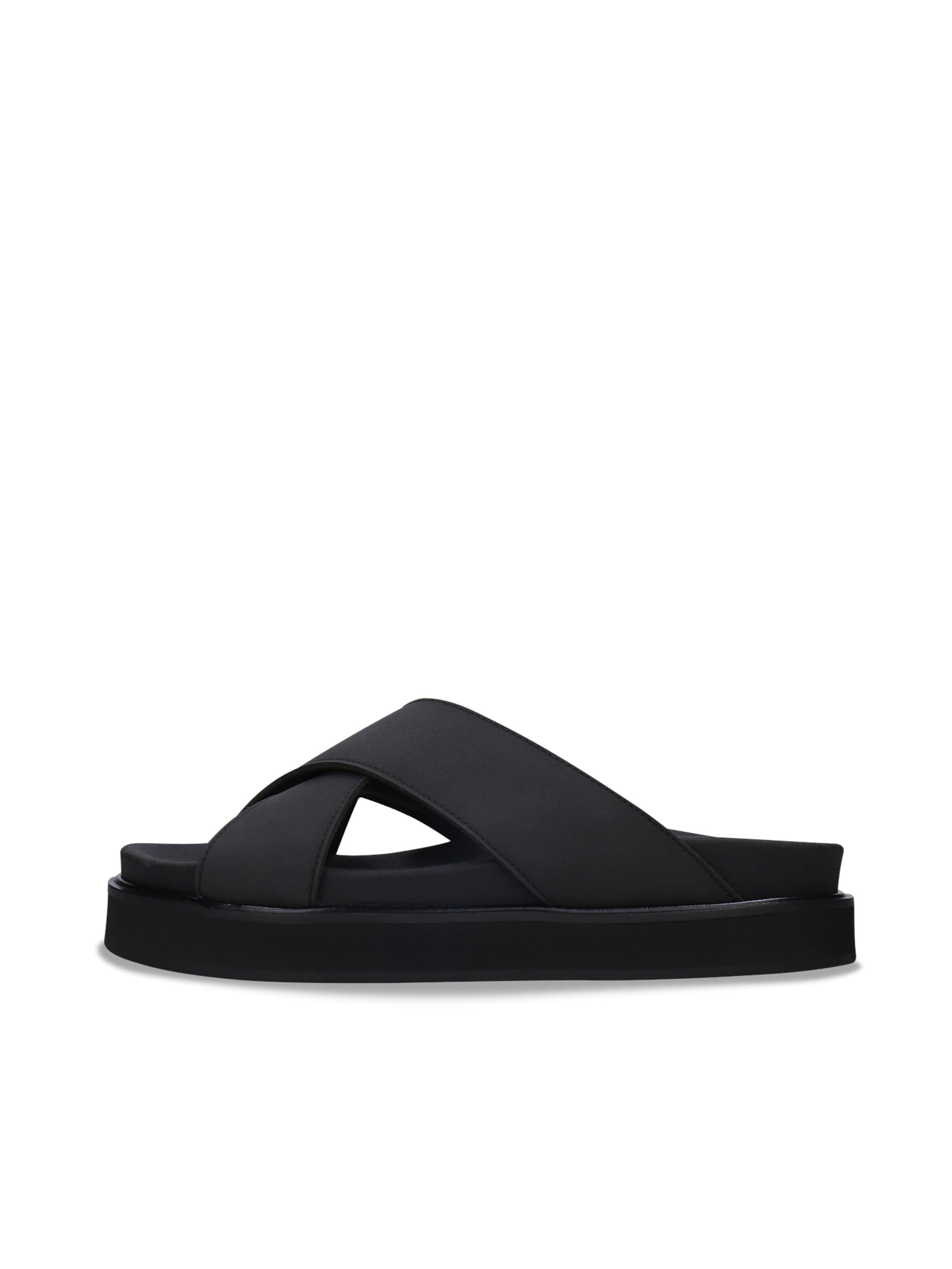 nae Vegan Shoes Sandály 'DAVU' – černá: přední strana