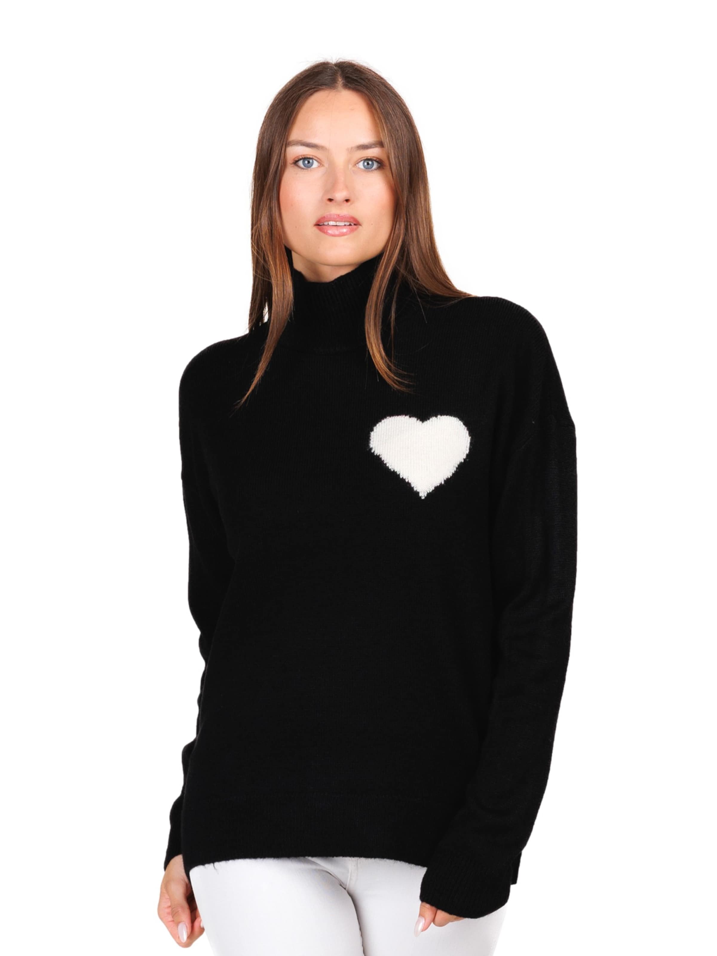 Key Largo Pullover 'TENDER' in Schwarz: Vorderseite