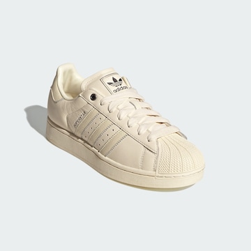 Baskets basses ' Superstar II' ADIDAS ORIGINALS en blanc