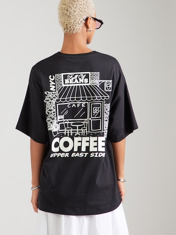 VERO MODA Oversize póló 'VMHAILEY' - fekete: elől