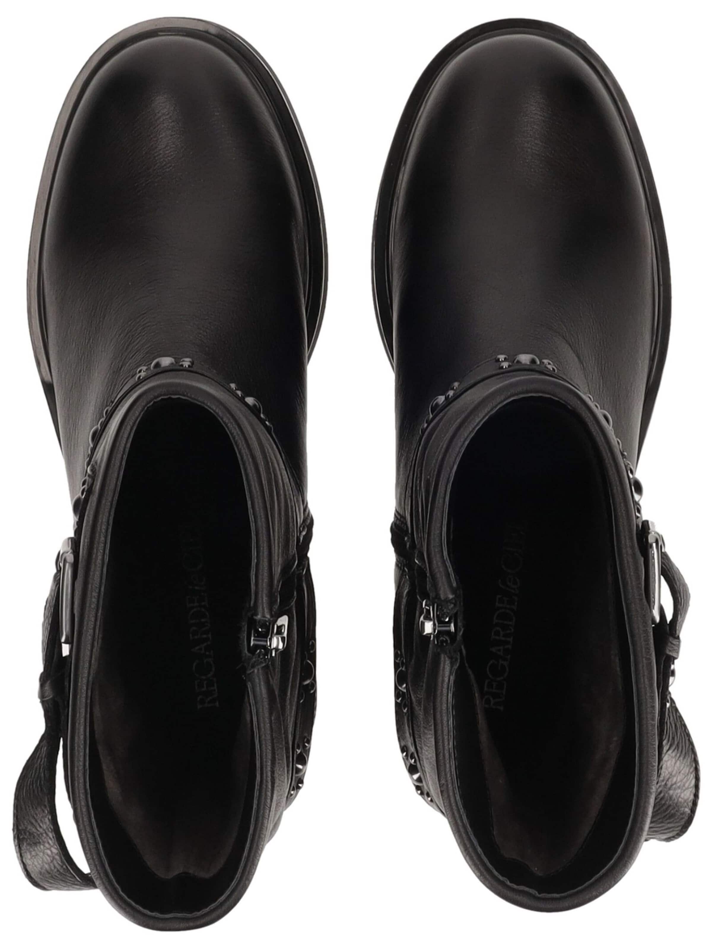 Regarde le Ciel Bootie in Black