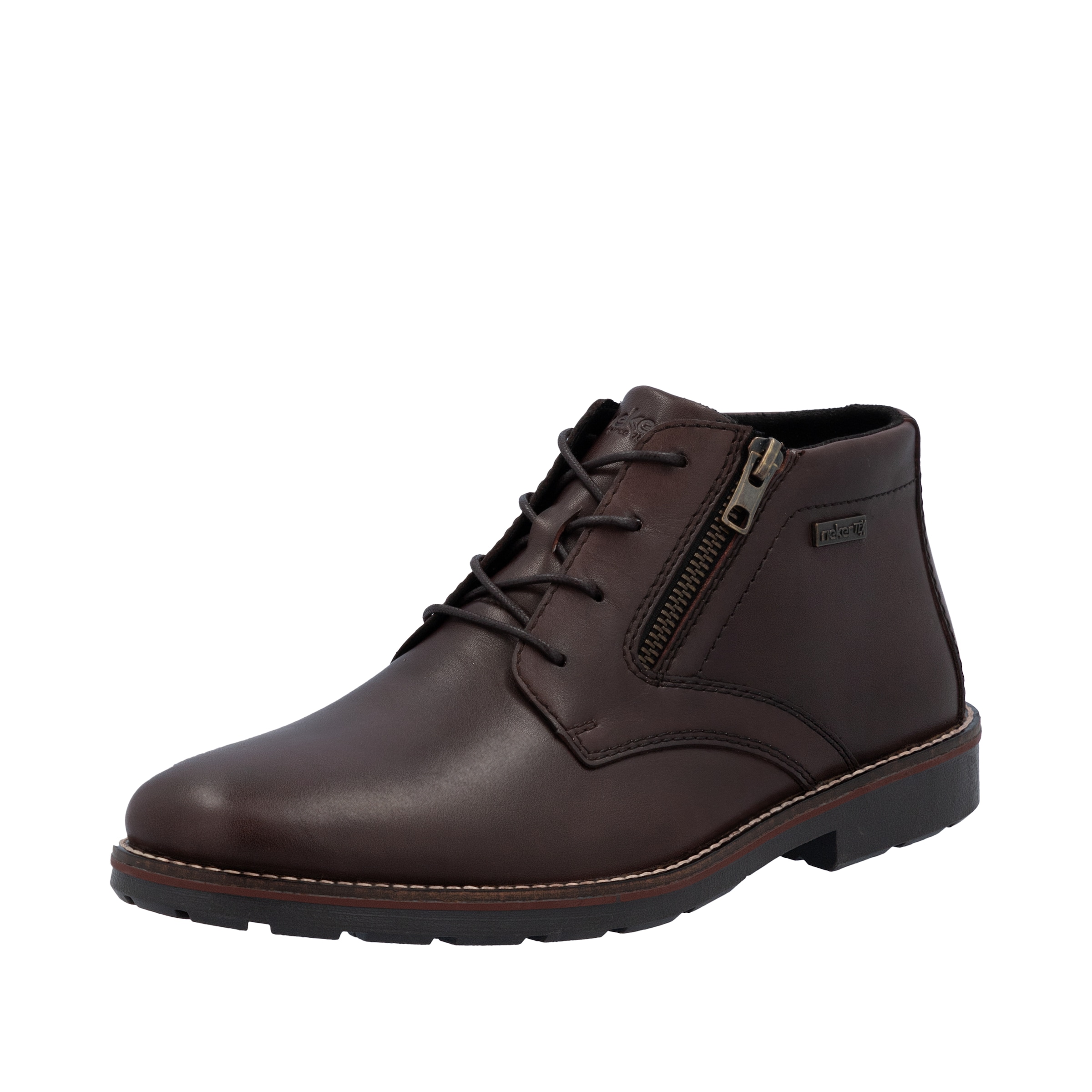 Chaussure à lacets '15324' Rieker en marron : devant