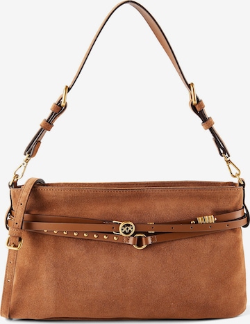 PINKO Shoulder bag in Brown: front