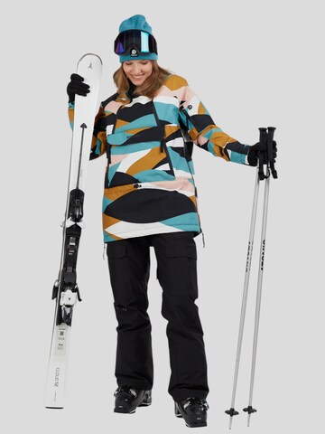 Veste outdoor 'Hooper ECO Anorak' Fundango en marron