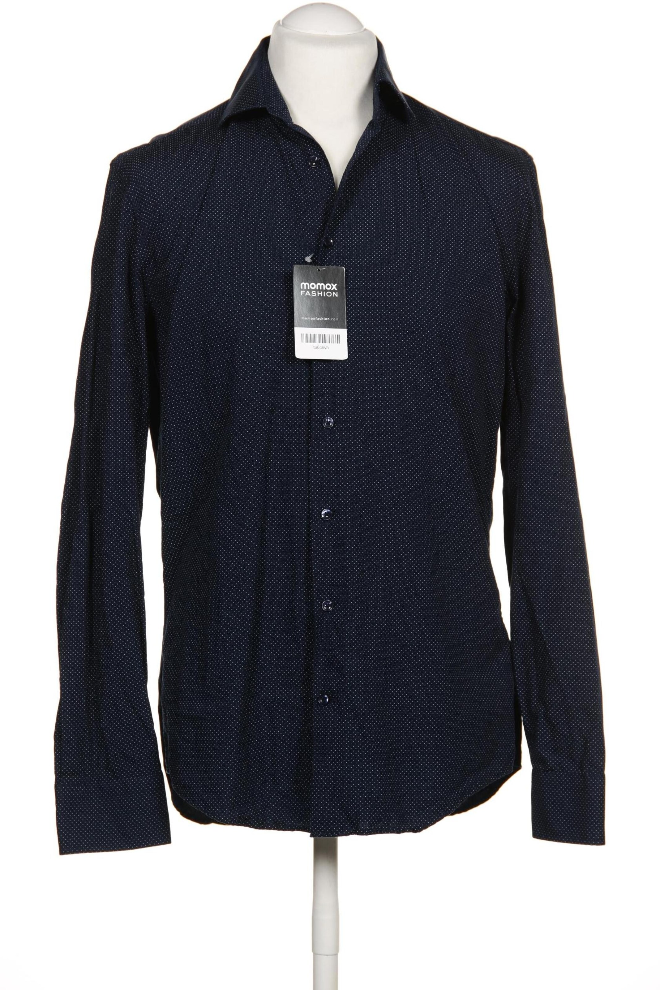 SEIDENSTICKER Button Up Shirt in L in Blue: front