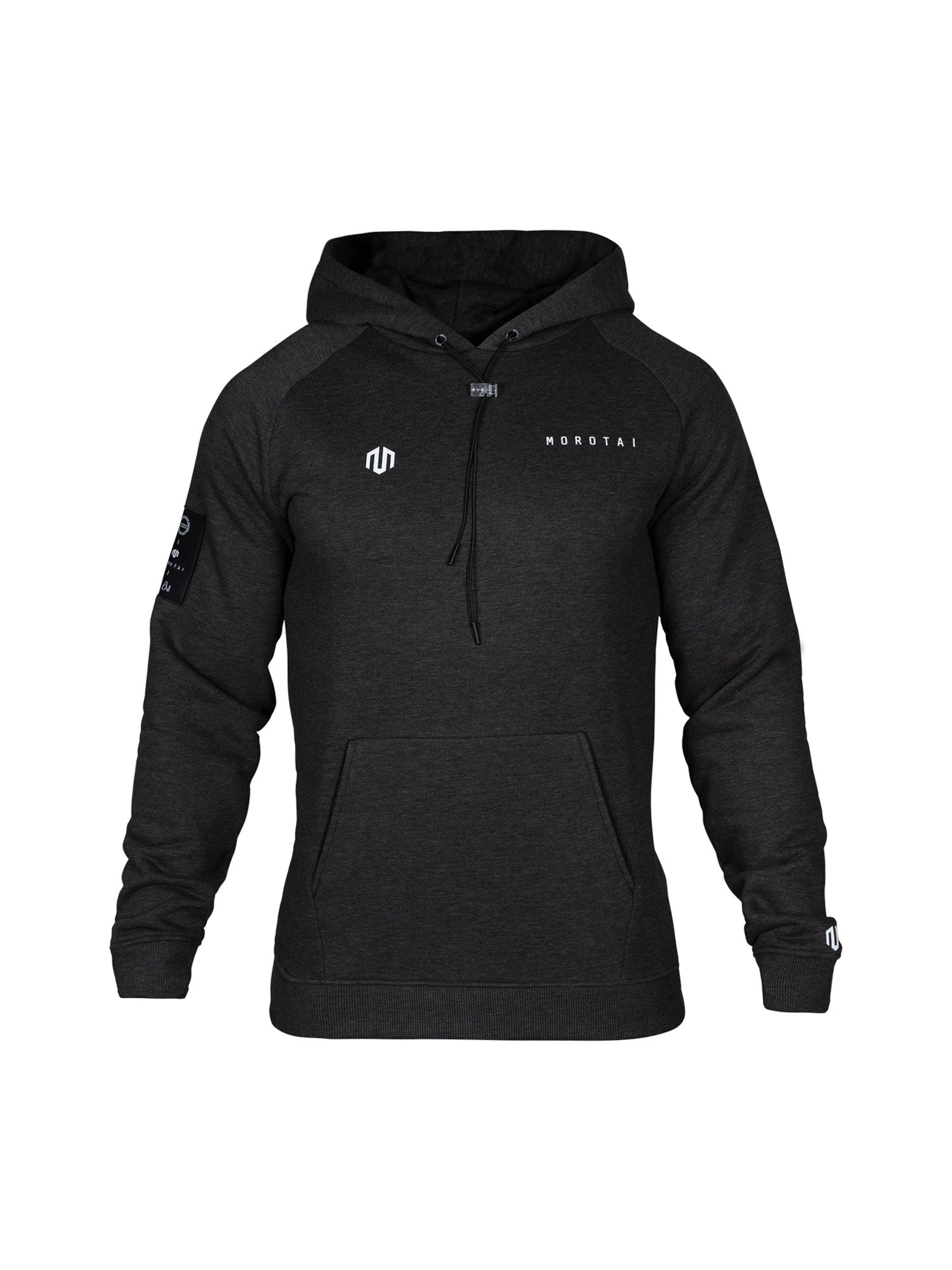 MOROTAI Sport sweatshirt 'Paris' i grå: framsida