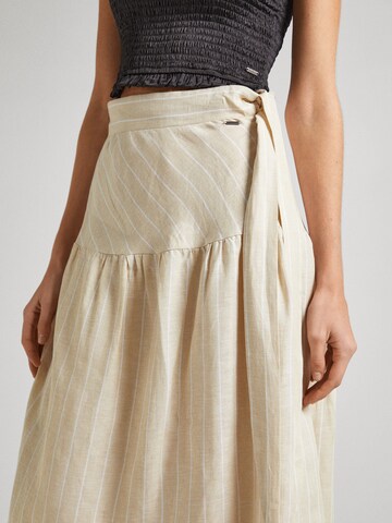 Pepe Jeans Rock 'Effie' in Beige