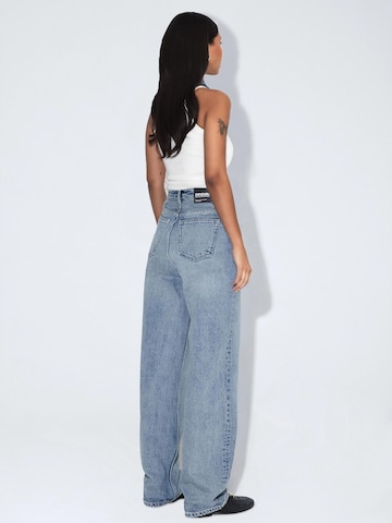 Dr. Denim Loosefit Jeans 'Donna High Relaxed Jeans' in Blauw