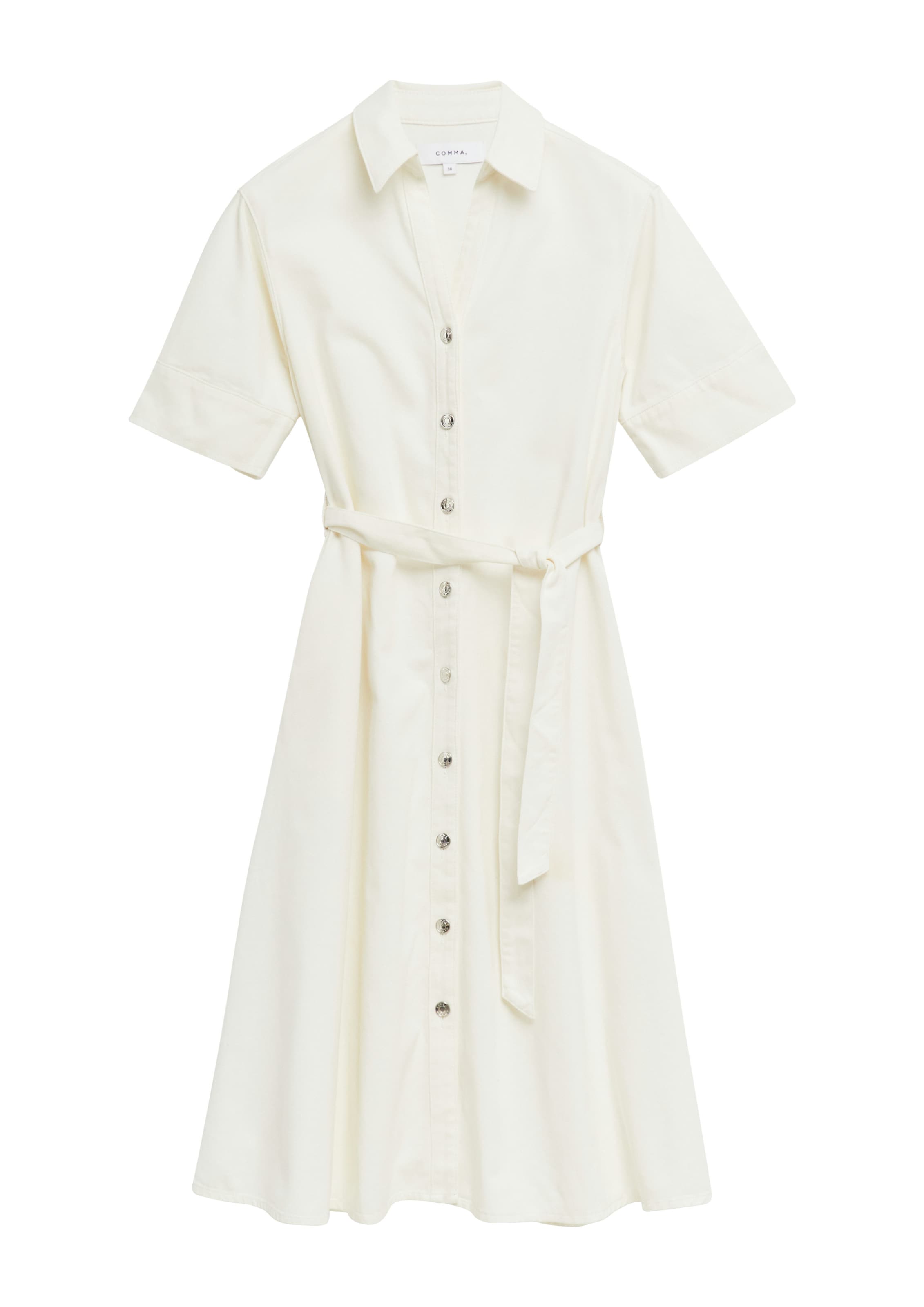 COMMA Shirt dress in 34 in White, Item view