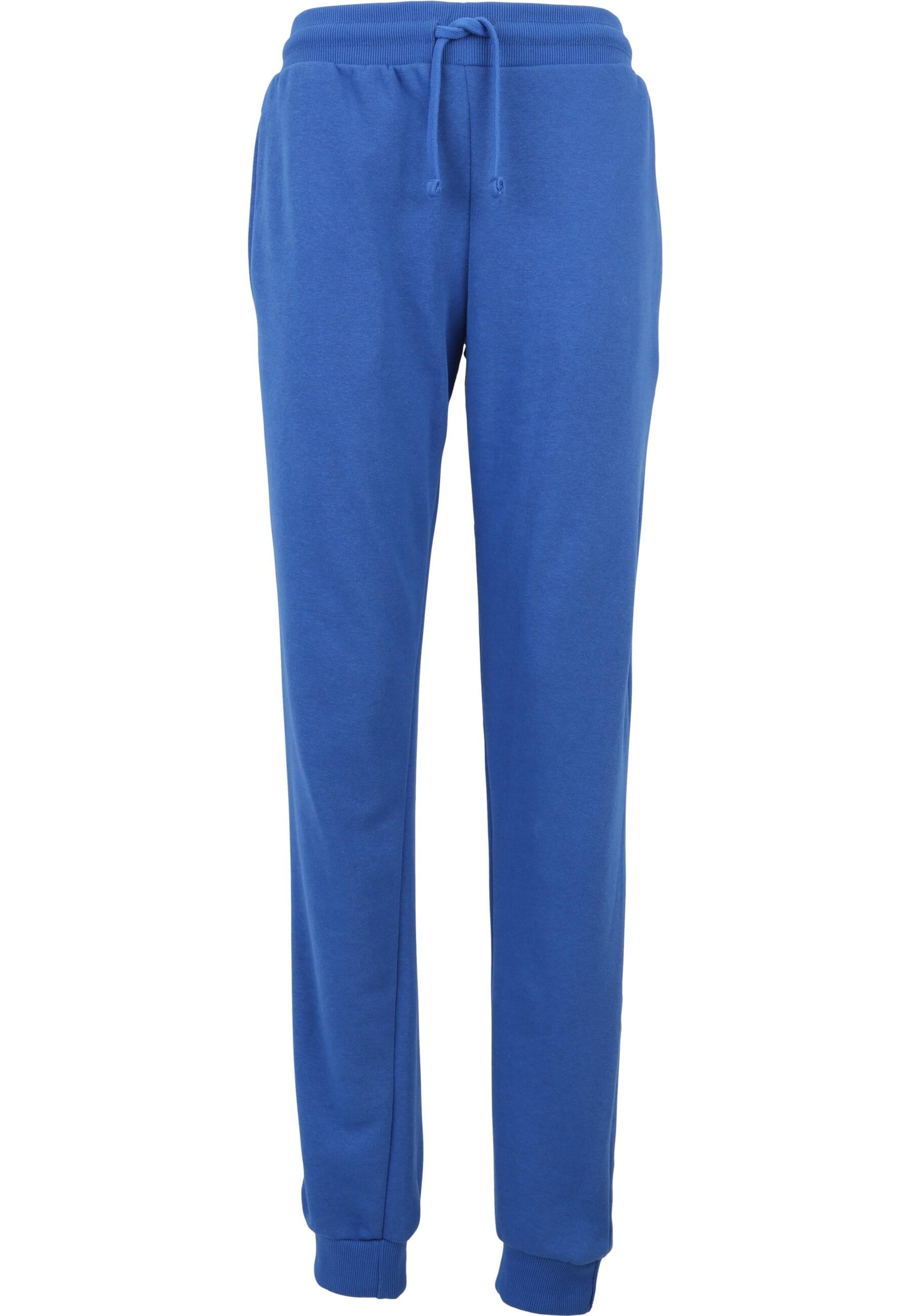Urban Classics Broek in Blauw: voorkant