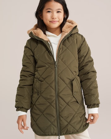 WE Fashion Зимняя куртка в Бежевый