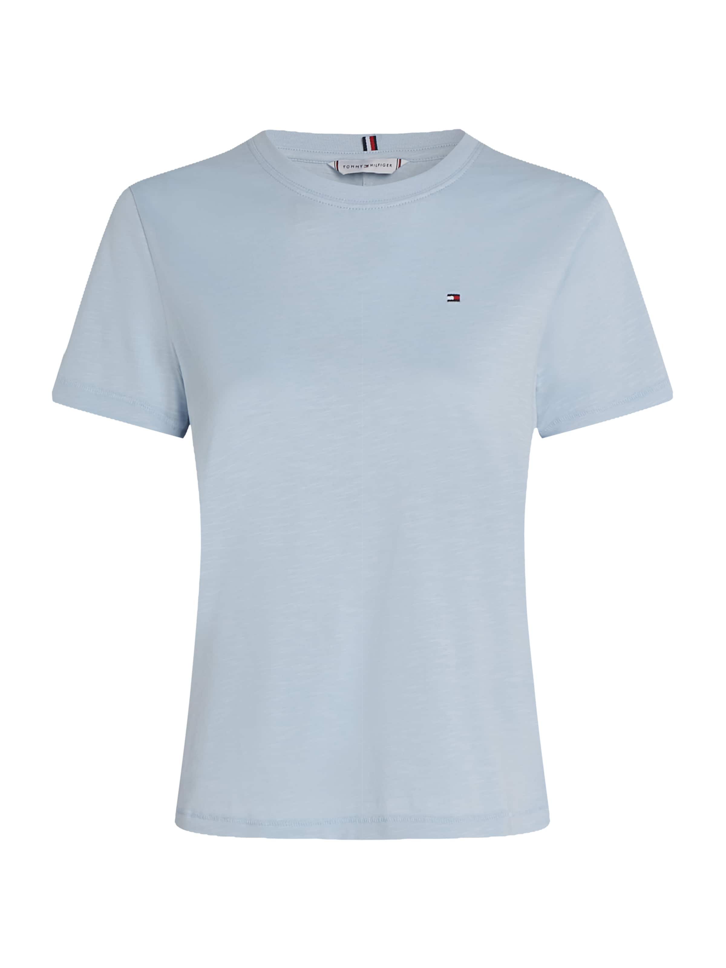 TOMMY HILFIGER T-shirt i blå: framsida