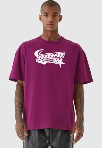 9N1M SENSE Shirt in Purple: front
