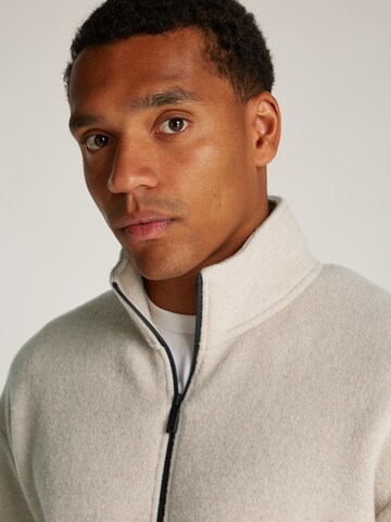 Calvin Klein Fleecejacke in Grau
