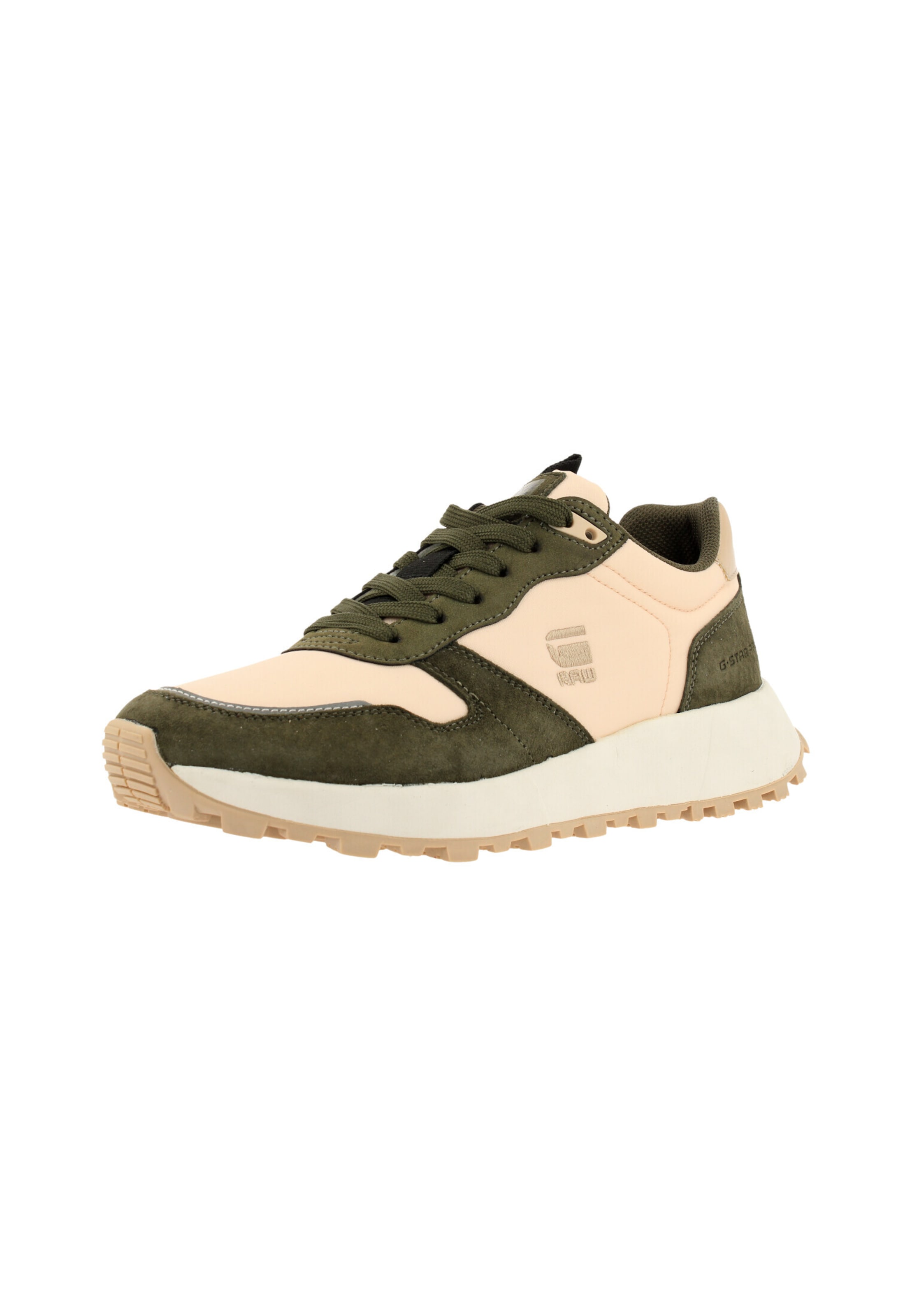 Baskets basses 'Theq' G-STAR en beige : devant