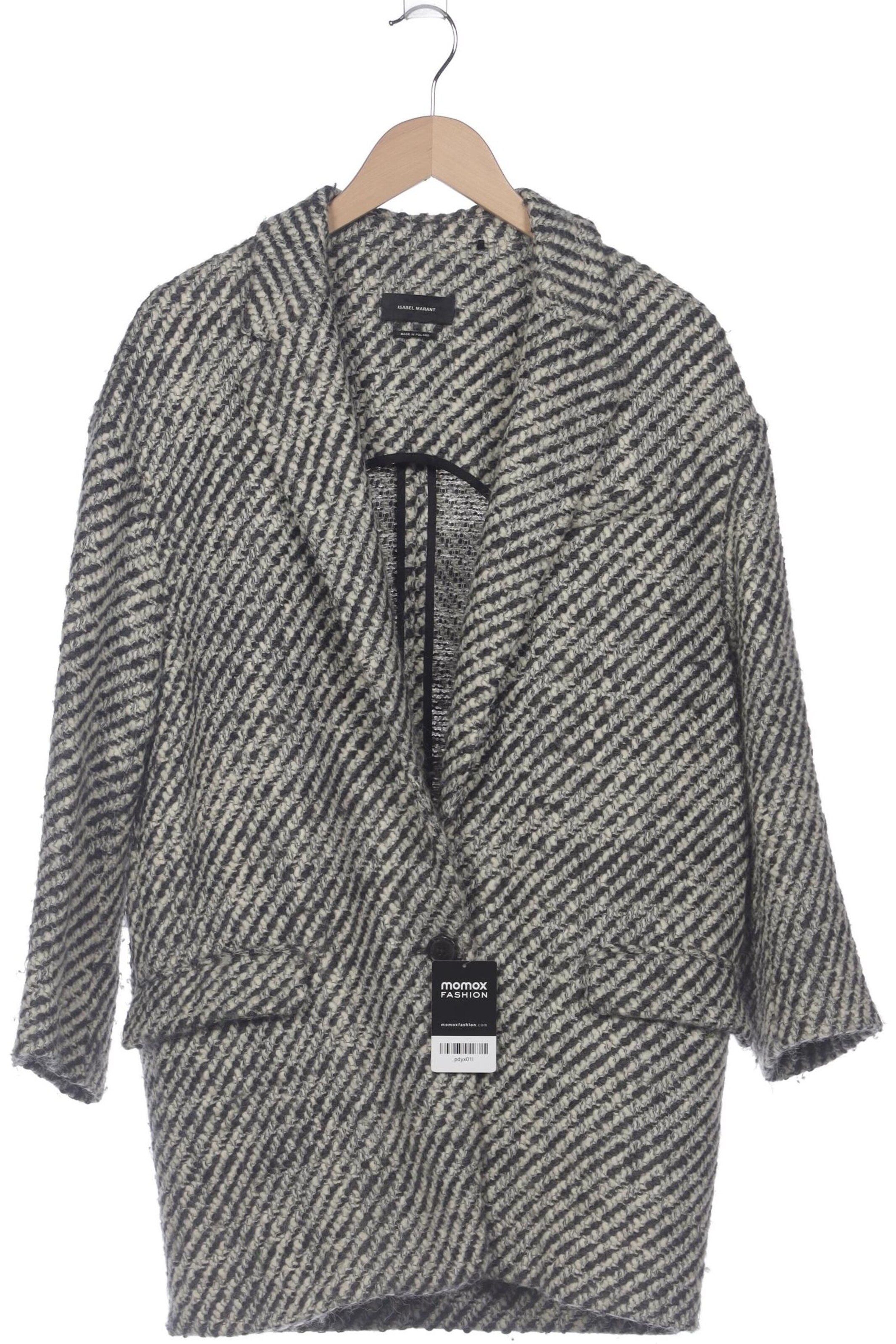 ISABEL MARANT Jacket & Coat in S in Grey: front
