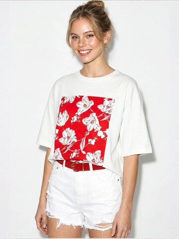 T-shirt 'T-Shirts' Bianco Lucci en mélange de couleurs