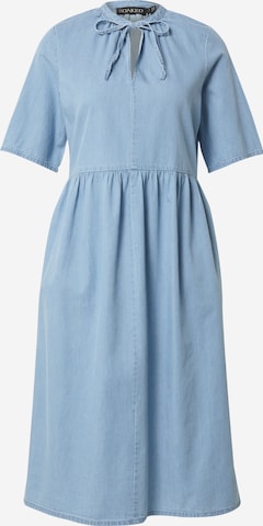 SOAKED IN LUXURY Kleid in Blau: predná strana