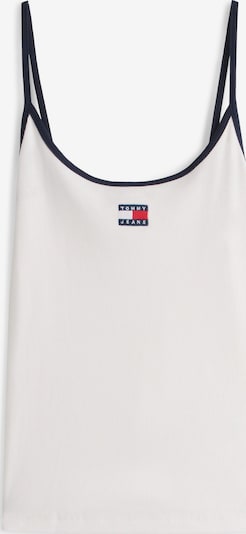 Tommy Jeans Топ в морскосиньо / бяло, Преглед на продукта