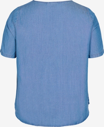 Zizzi - Blusa 'Mille' em azul