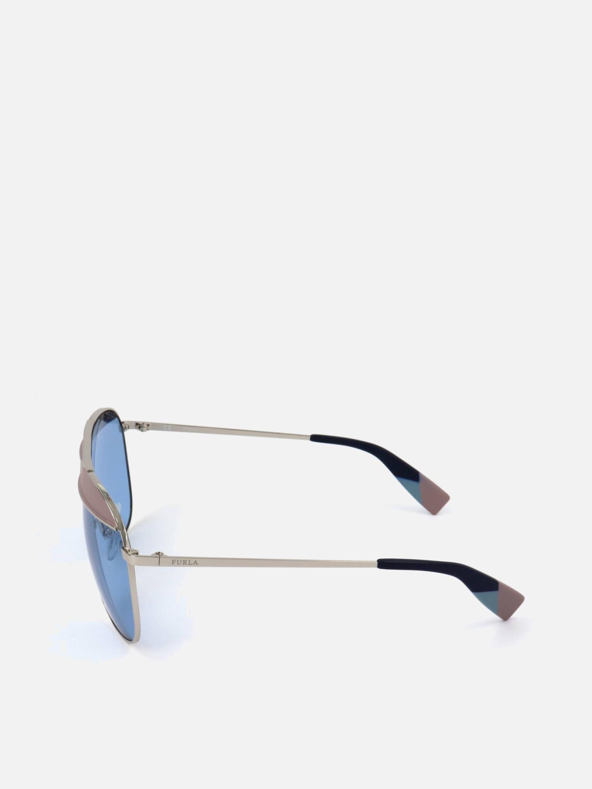 FURLA - Gafas de sol 'Furla SFU236 Oro chiaro c/parti col.luc. 59/13/135 Women Sunglasses' en Mezcla de colores