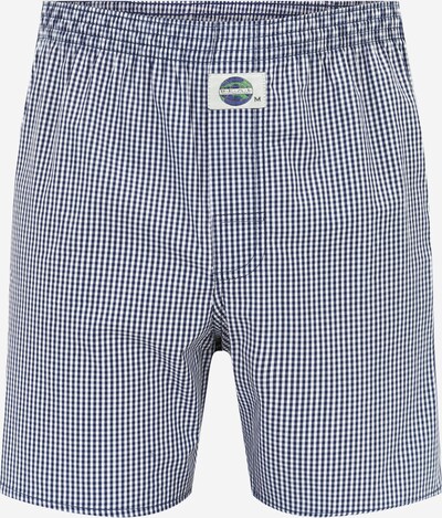 D.E.A.L International Calzoncillo boxer en navy / blanco, Vista del producto