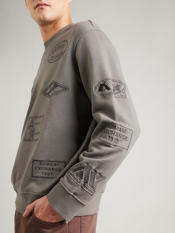 pilka ARMANI EXCHANGE Megztinis be užsegimo