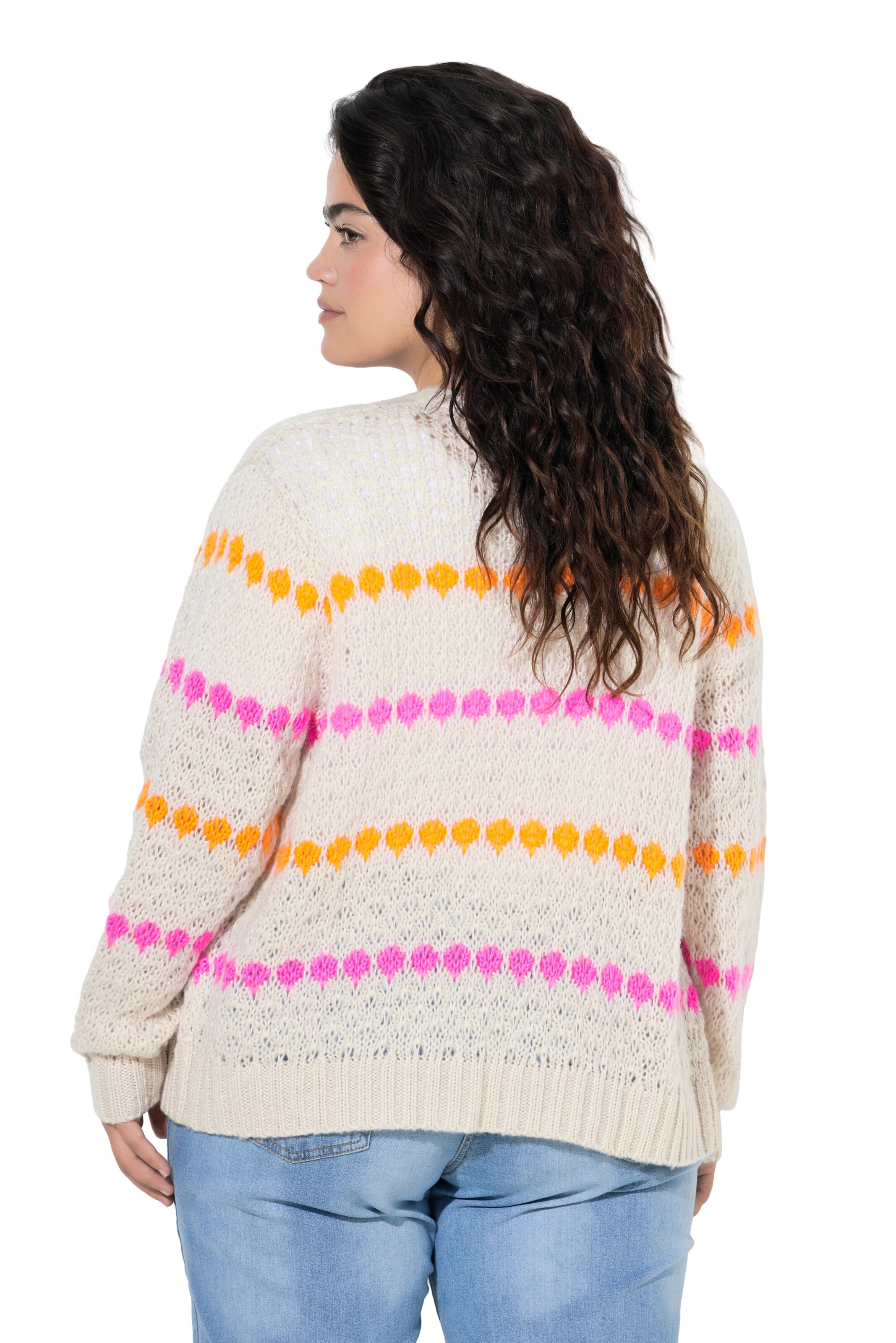 Angel of Style Gebreid vest in Wit