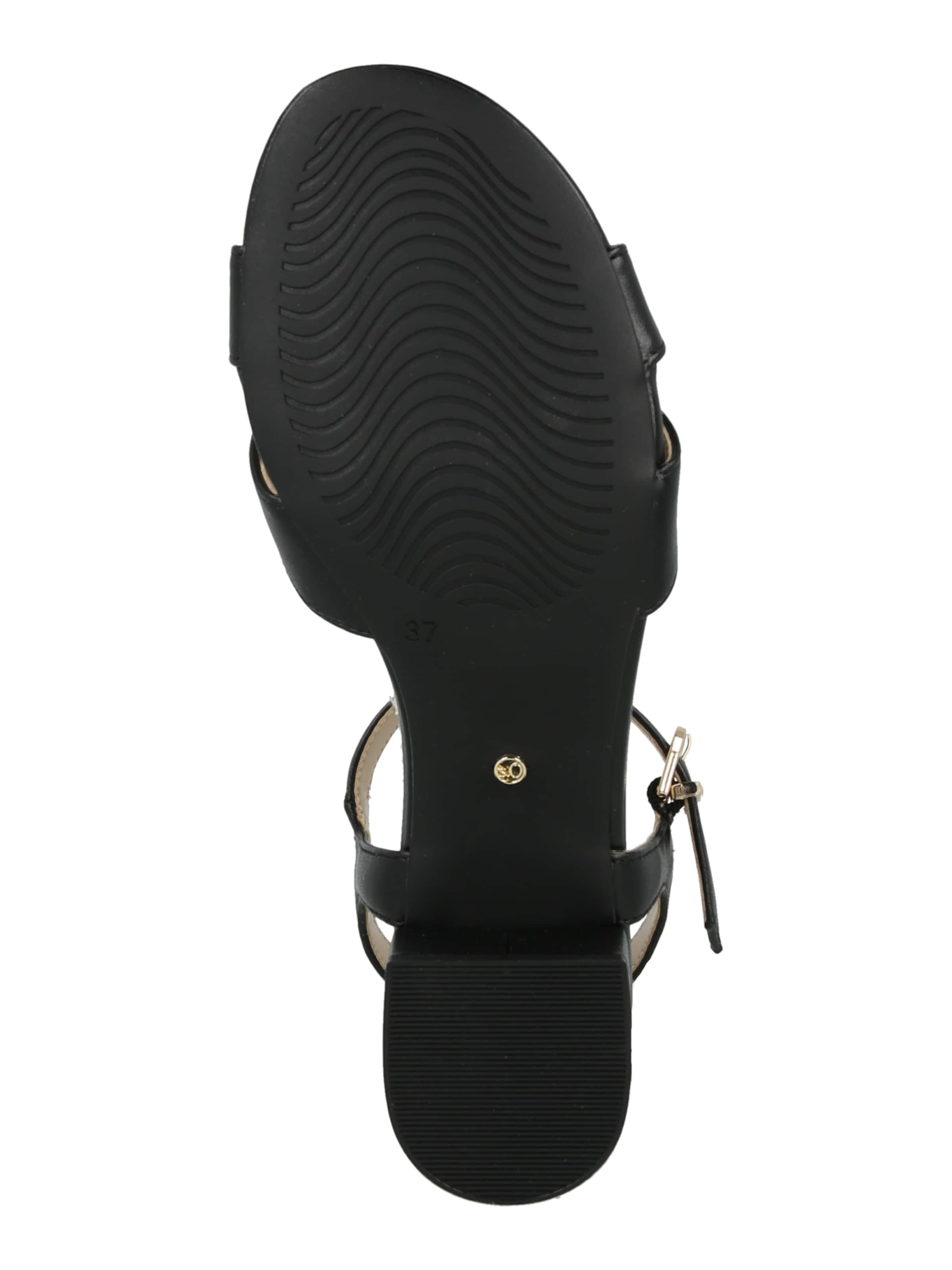 s.Oliver Pántos szandál - fekete