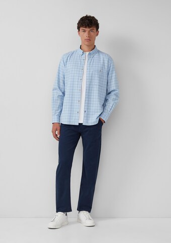 Fit confort Chemise s.Oliver en bleu