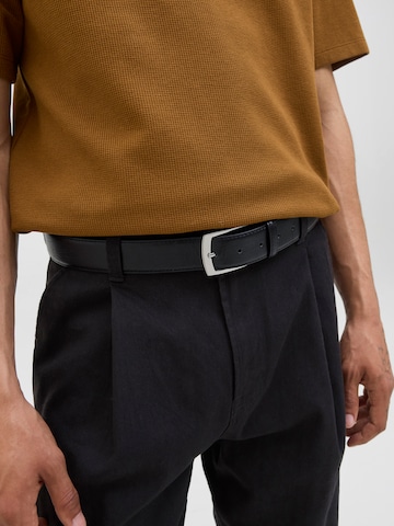 JACK & JONES Gürtel 'JACMarkus' in Schwarz: Vorderseite