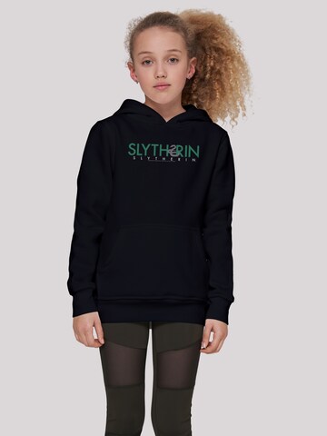F4NT4STIC Sweatshirt 'Harry Potter Slytherin' in Zwart: voorkant