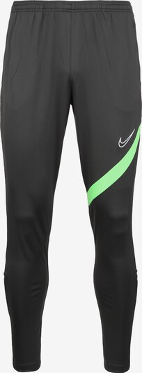 NIKE Sportbroek in de kleur Antraciet / Groen / Wit, Productweergave