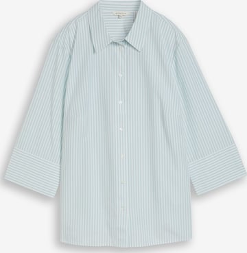 Tom Tailor Women + Bluse in Grün: Vorderseite