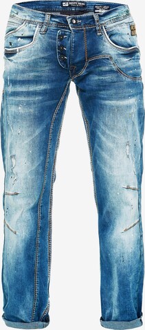 Rusty Neal Regular Jeans in Blauw: voorkant
