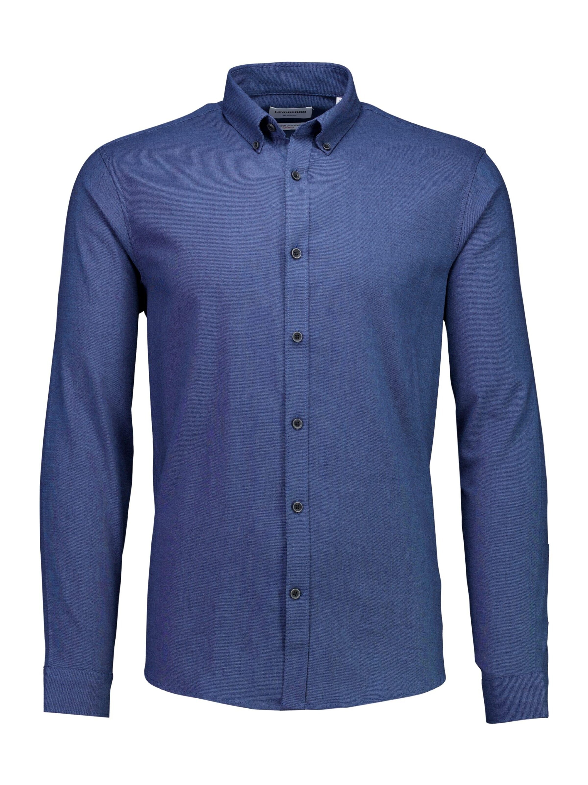 Regular fit Camicia di Lindbergh in blu