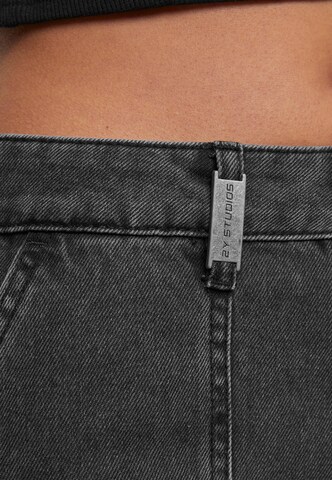 2Y Premium Loosefit Jeans 'Lona' in Grau