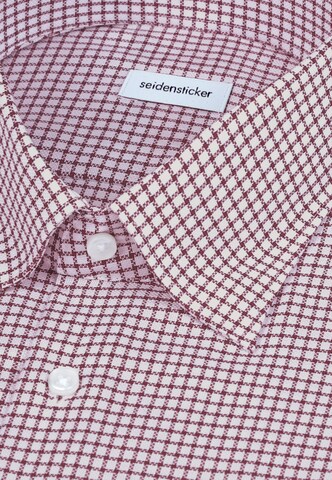 Coupe regular Chemise 'Classic Essentials' SEIDENSTICKER en rouge